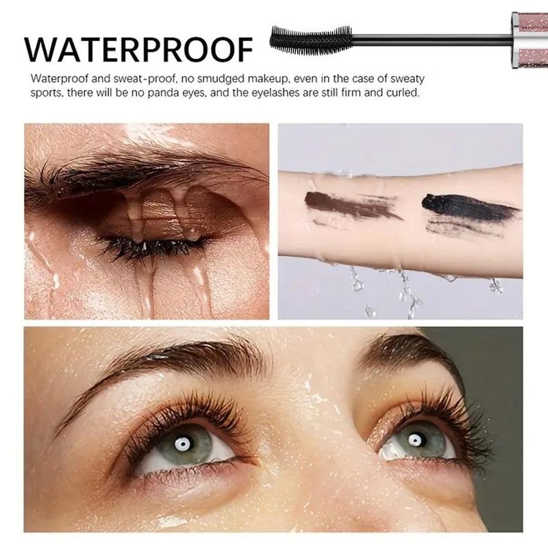 4D Starry Night Mascara, Waterproof Long-lasting & Volumizing Mascara, Professional Eye Enhancement Makeup Product for Women, Christmas Gift