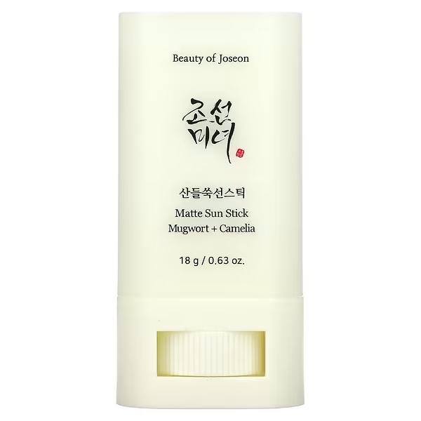 Beauty of Joseon - Matte Sun Stick Mugwort + Camelia 18g,SPF Protection Sunblock Korean Fical Skincare Sunscreen