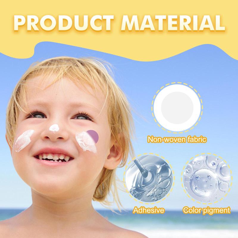 Sunscreen Patches, 24pcs box Sunscreen Patches, Uv Protection Patches, Comfortable Fit Sunscreen Patches, Patches for Children and Adults