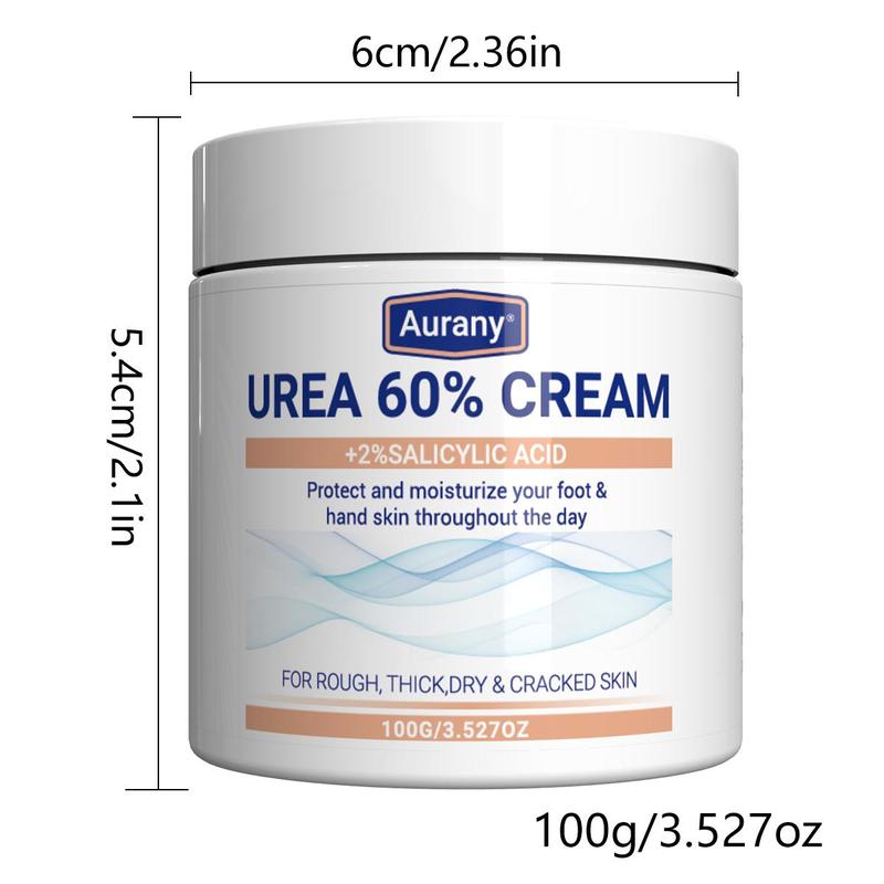 60% Urea Cream for Feet, Moisturizing & Hydrating Foot Care Cream, Foot Skin Care Product for Dry Cracked Skin, Callus Remover for Feet, Christmas Gift