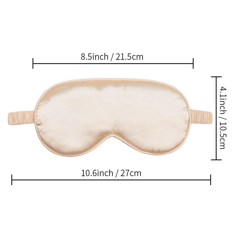 Silk Sleep Eye Mask, 1 Count Soft Comfortable Eye Cover, Eye Care Product for Night Sleeping, Travel, Nap