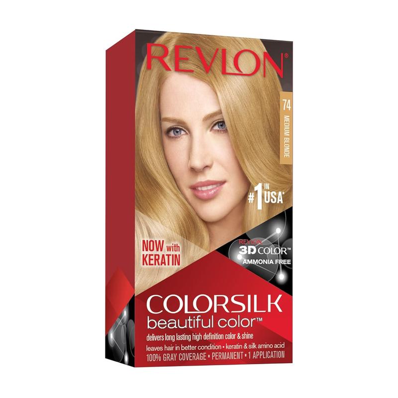 Revlon ColorSilk Hair Color #74 Medium Blonde