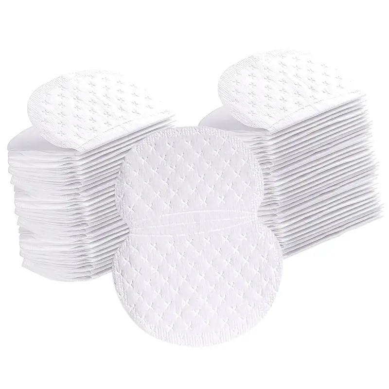 Disposable Underarm Sweat Pads, 100pcs Invisible Sweat Absorbing Pads, Breathable Comfortable Underarm Cleanser Pads, Skincare Tools For Men & Women