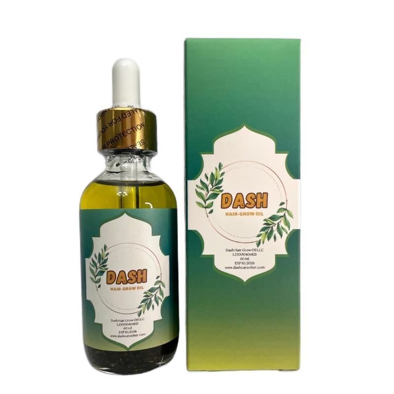 Dash Natural Hair Grow Oil, Hair Growth product, Rosemary Oil for Hair Growth, Follicles Strengthening Oil, Nourishing Treatment for Split Ends, For All Hair Type Silicone Free, Hair Nutrition, Hair Growth, Haircare,Jojoba Olive Peppermint Comfort