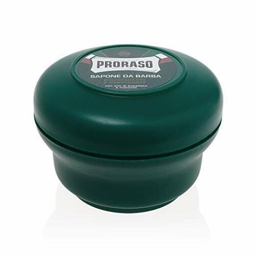 Proraso Shaving Soap In A Bowl - Refresh & Toning, 5.2 Oz Made in Italy