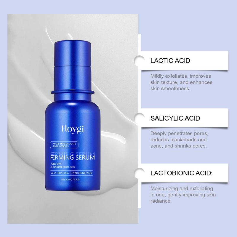 Hydrating Firming Serum, Moisturizing Facial Skin Firming Serum, Daily Skincare Essence, Face Lotion for Women & Men