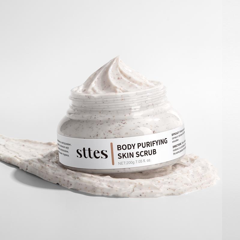 sttes Purifying Body Scrub - Gentle exfoliation for radiant, silky-smooth skin 200g