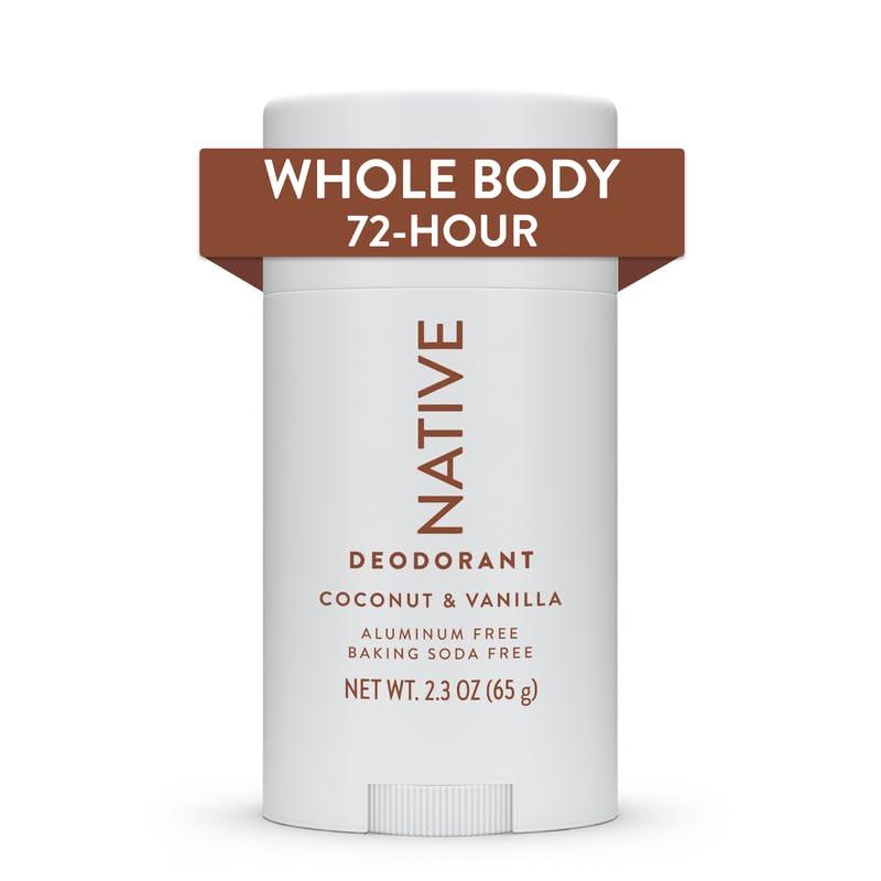 Native Whole Body Deodorant Contains Naturally Derived Ingredients | 72 Hour Odor Protection, Aluminum Free with Coconut Oil| Coconut & Vanilla Body Care Long Lasting Sensitive Comfort