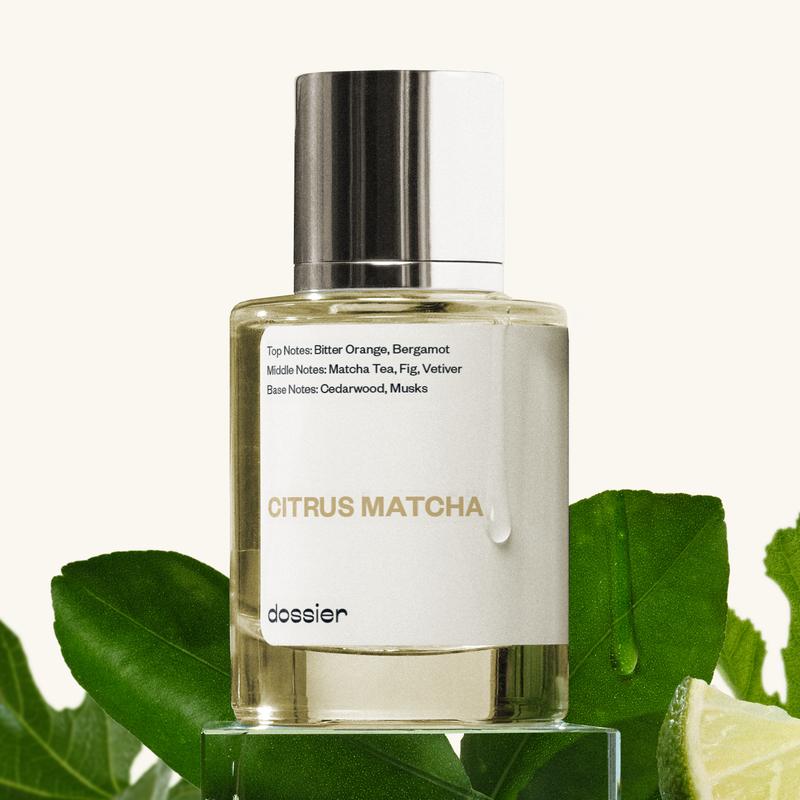 Citrus Matcha, Dossier, Unisex, 50ml, Eau De Parfum, Bitter Orange, Bergamot, Matcha Tea, Fig, Vetiver, Cedarwood, Musk