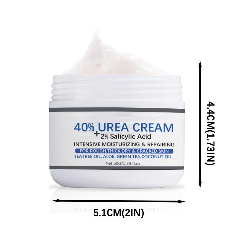 40% Urea Foot Cream, Moisturizing Foot Lotion for Dry & Cracked Skin, Nourishing Foot Care Products for Women & Girls