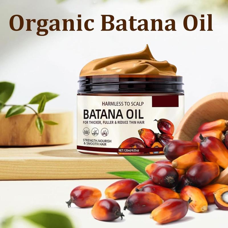 Organic Raw Batana Oil for Hair Growth - Unrefined Hair & Scalp Nourishment to Promote Strong, Healthy Hair | Natural Moisturizing Hair Care Oil | Hair Growth Oil for Enhanced Hair Care