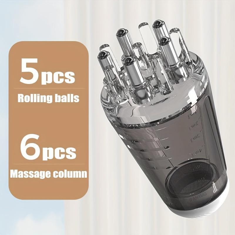 Liquid Hair Root Massage Comb, 1 2 Counts Scalp Massage Comb, Scalp Applicator Brush, Head Massage Brush for Men & Women