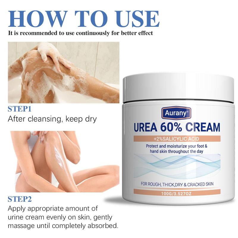 60% Urea Cream for Feet, Moisturizing & Hydrating Foot Care Cream, Foot Skin Care Product for Dry Cracked Skin, Callus Remover for Feet, Christmas Gift