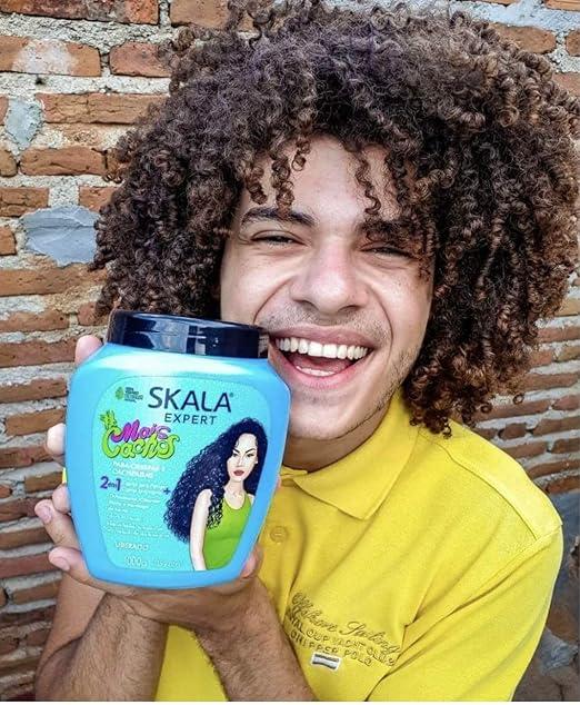 SKALA Mais Cachos 2-in-1 Conditioning Treatment & Anti-Frizz Shampoo for Curly Hair Conditioner Haircare