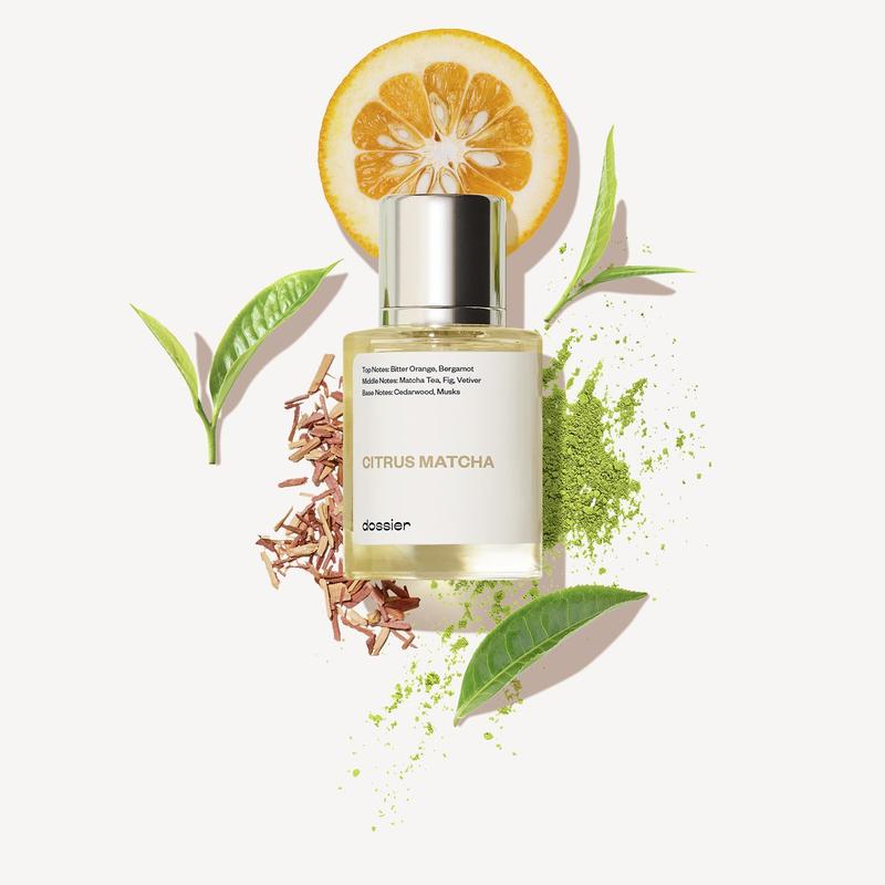 Citrus Matcha, Dossier, Unisex, 50ml, Eau De Parfum, Bitter Orange, Bergamot, Matcha Tea, Fig, Vetiver, Cedarwood, Musk