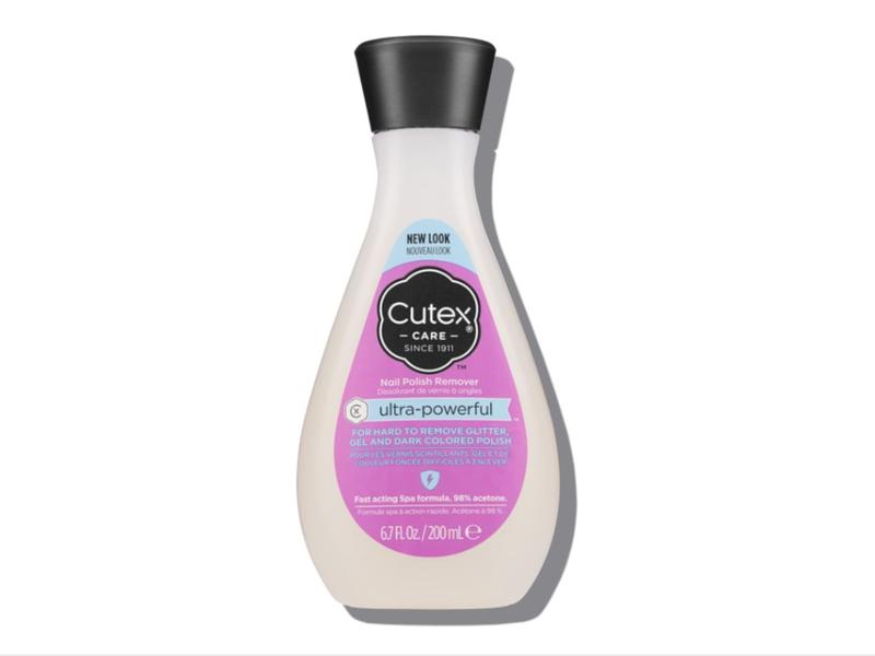 Cutex Gel Nail Polish Remover, Ultra-Powerful & Removes Glitter and Dark Colored Paints