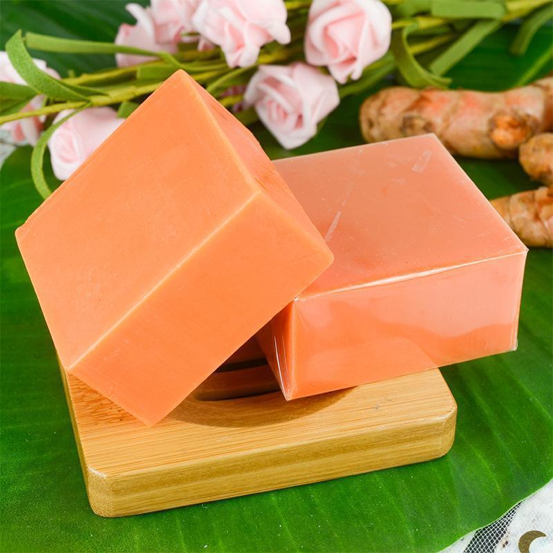 Turmeric Soap Bar For Face & Body,Turmeric Skin Soap Wash For Dark Spot, Intimate Areas, UnderarmsTurmeric Face Soap improving Acne & Cleanses Skin