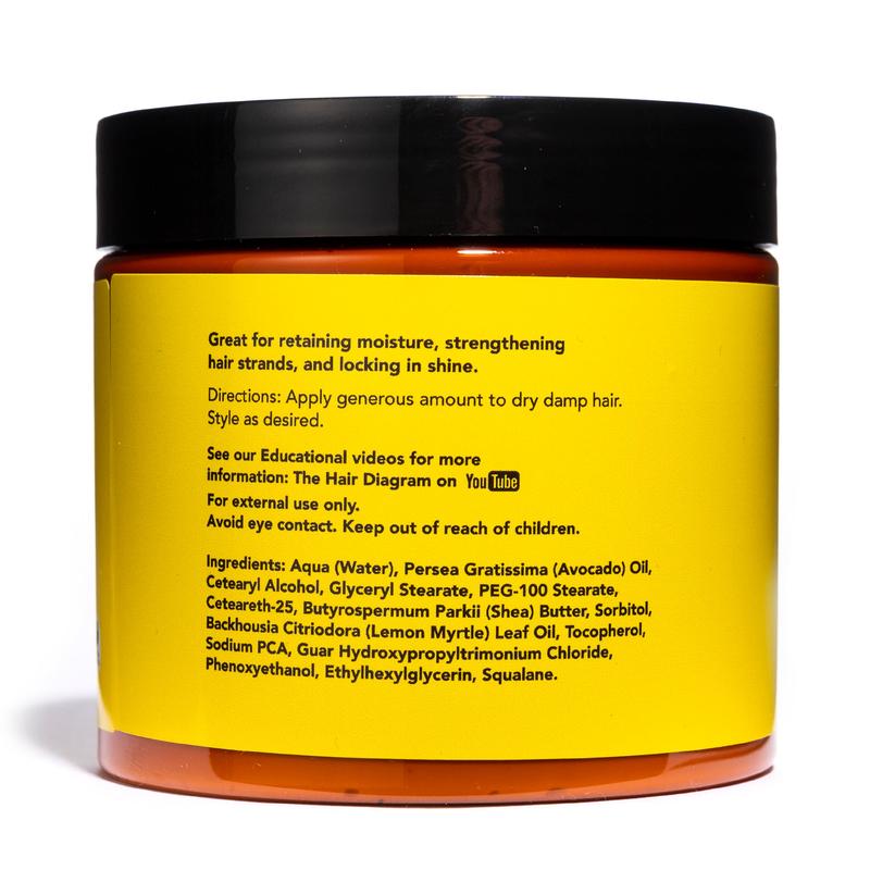 Curl Cream with Avocado and Sunflower Oil - Ashley Marie Collection - 12 oz.by The Hair Diagram