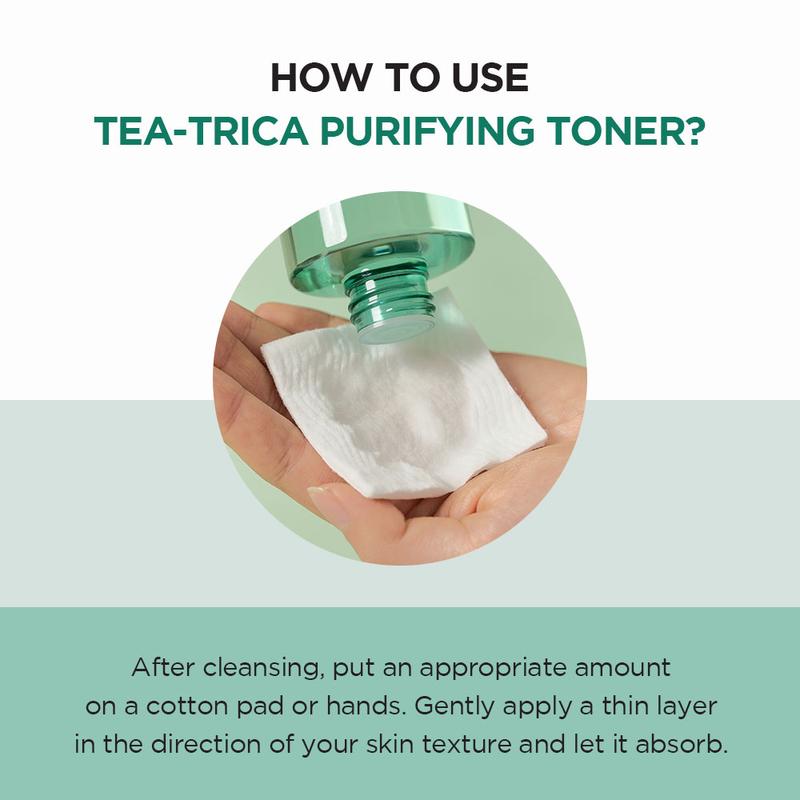 [SKIN1004 Official Shop] Tea-Trica Purifying Toner 7.10 fl.oz, 210ml, Soothing Hydration, Acne Care Hydrating Moisture