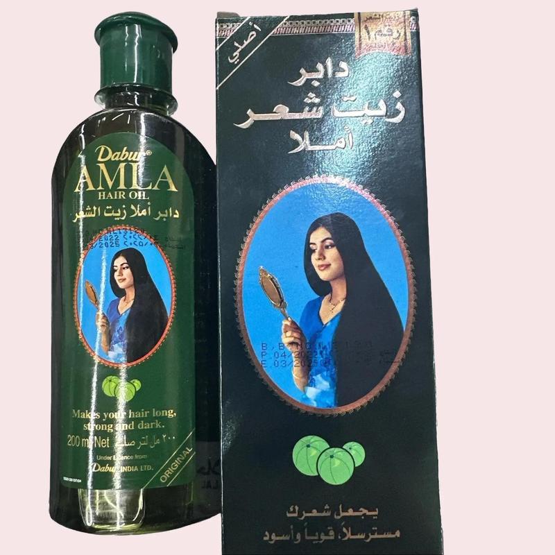 Amla Oil for Healthy Hair and Moisturized Scalp, Indian Oil for Men and Women,  Natural Care for Beautiful Hair (200ml) Haircare Comfort