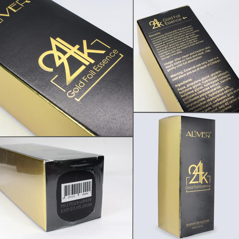 Aliver 24K Face Serum  For many Skin Types-30ml(1pack 2pack）