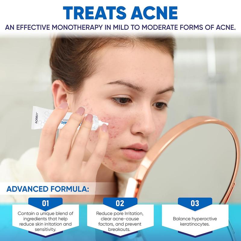 Azelaic Acid 12% Acne Cream: Premium Azelaic Acid Facial Cream - Redness Relief For Face, Redness Reducing Skin Care, Prevents Acne Breakouts, Ease Pimple Clarify Skin Soothe Irritation,1 Oz