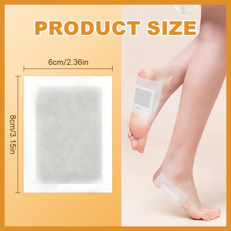 Natural Foot Patch, 10pcs box Deep Cleaning Foot Patch, Foot Care Patch, Foot Care Product for Women & Men