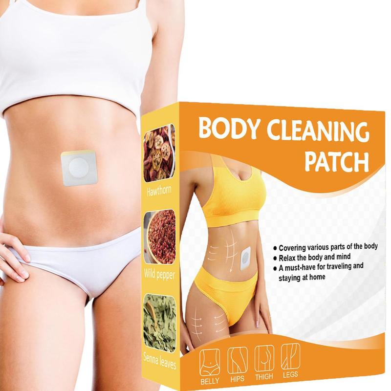 Body Cleaning Patch, 10 30pcs Natural Body Cleansing Patch, Breathable Waterproof Body Care Patch for Men & Women, Body Care Product for Home & Travel