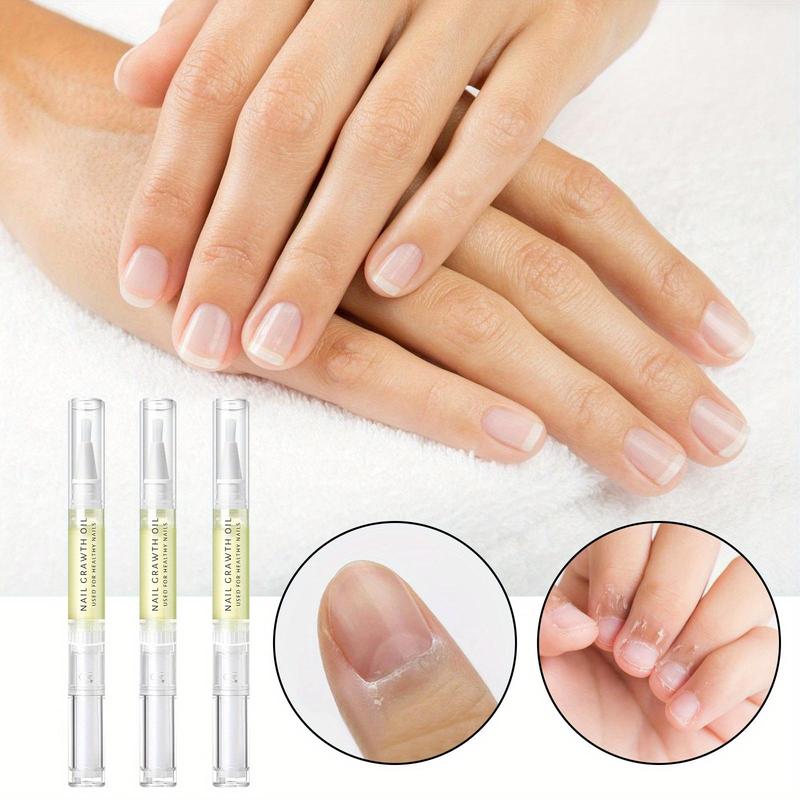 Nail Strengthening Oil, 2 Counts Moisturizing and Strengthening Nail Treatment Oil, Finger Edge Nail Nourishing Pen, Nourishes Nails and Surrounding Skin, Christmas Gift