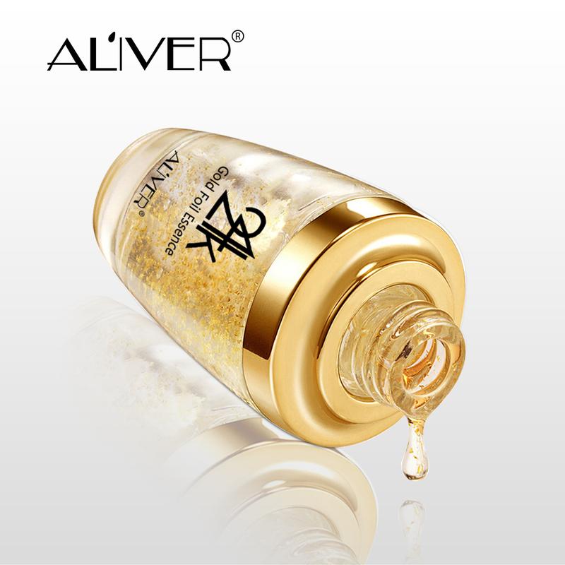 Aliver 24K Face Serum  For many Skin Types-30ml(1pack 2pack）