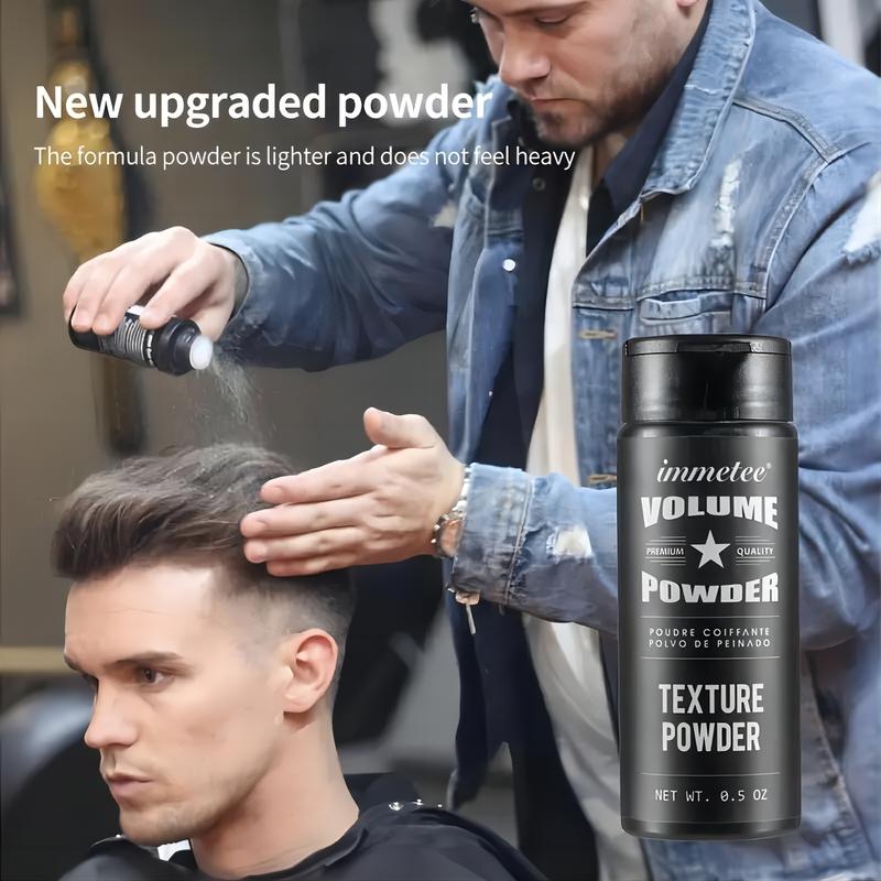 Styling Powder - Natural Looking Men's powder - Easy to use, no oil or grease residue hair care