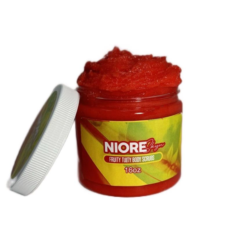 NIORE SKYN Fruity Body Scrub - Exotic Tropical Fruits Aroma - Body Care