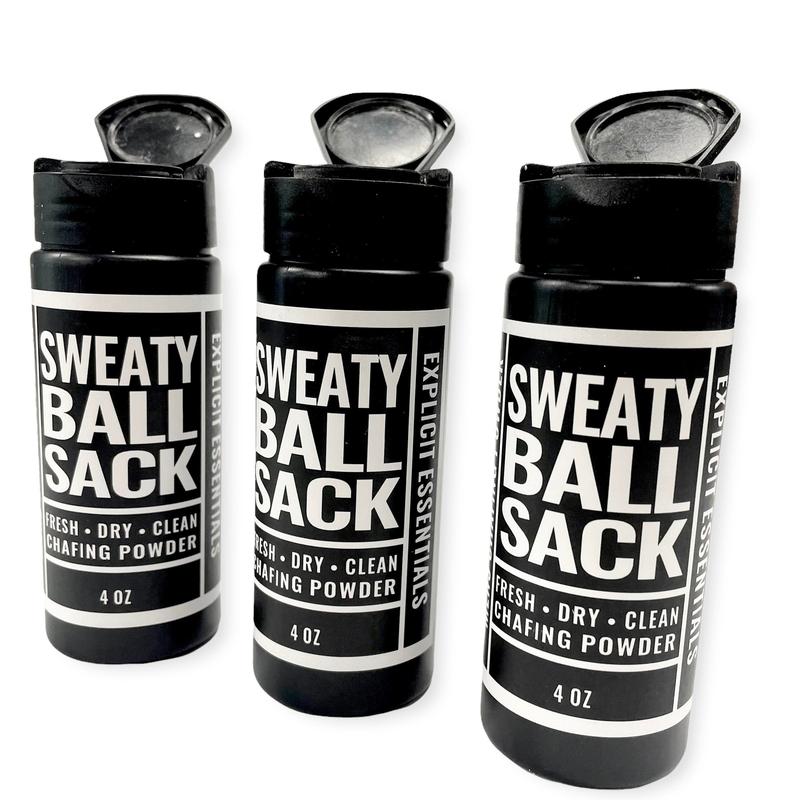 Sweaty Ball Sack Chafing Powder