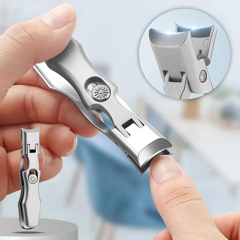 Nail Clipper with Storage Case, 1 2 3 4pcs Portable Nail Clipper Set, Professional Manicure Tool for Home & Travel Use, Christmas Gift