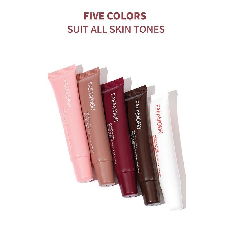 Long Lasting Lip Gloss, 5 Counts set Moisturizing Lip Glaze, Glossy Lip Glaze Sticks, Plumping Lip Oil Lip Stick for Girls & Women