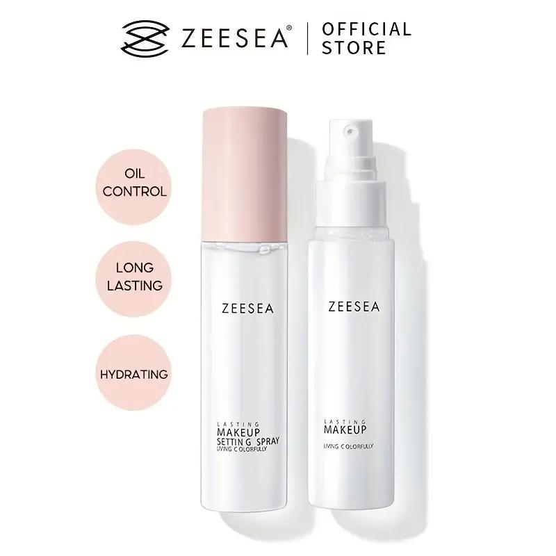 ZEESEA Color Setting Spray 24-hour oil control, long-lasting, waterproof, sweat-proof and moisturizing, suitable for autumn and winter 3.7oz  Makeup