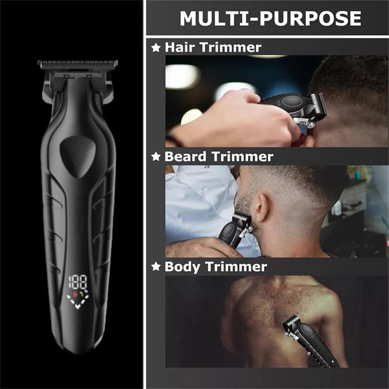 Kemei Professional Hair Clippers Trimmer Kit Men Cutting Machine Barber Salon US