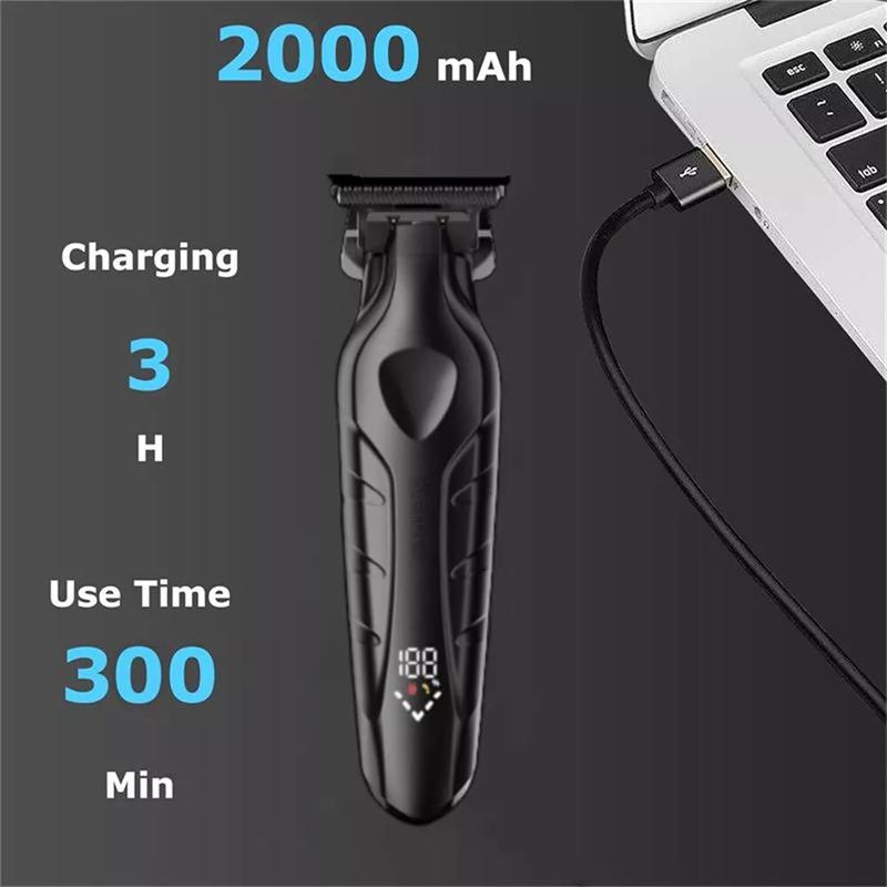 Kemei Professional Hair Clippers Trimmer Kit Men Cutting Machine Barber Salon US