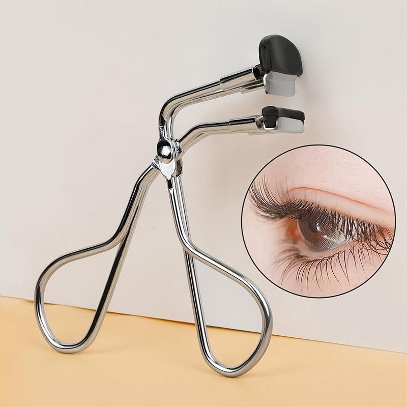 Partial Eyelash Curler, Stainless Steel Eyelash Tweezers, Professional Eye Makeup Tool for Women & Girls, Easy Eye Makeup Tool for Daily Use