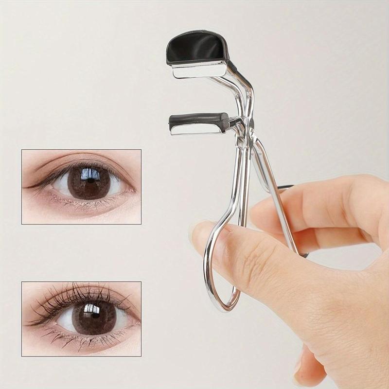 Partial Eyelash Curler, Stainless Steel Eyelash Tweezers, Professional Eye Makeup Tool for Women & Girls, Easy Eye Makeup Tool for Daily Use