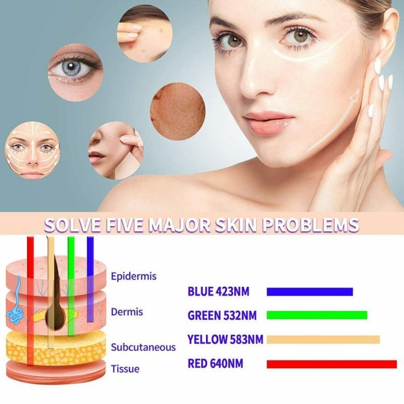 7-color LED Facial SPA Machine, 1 Count Multifunctional Body Beauty Machine Equipment, Professional Facial Skin Care Machine For Women Home Salon