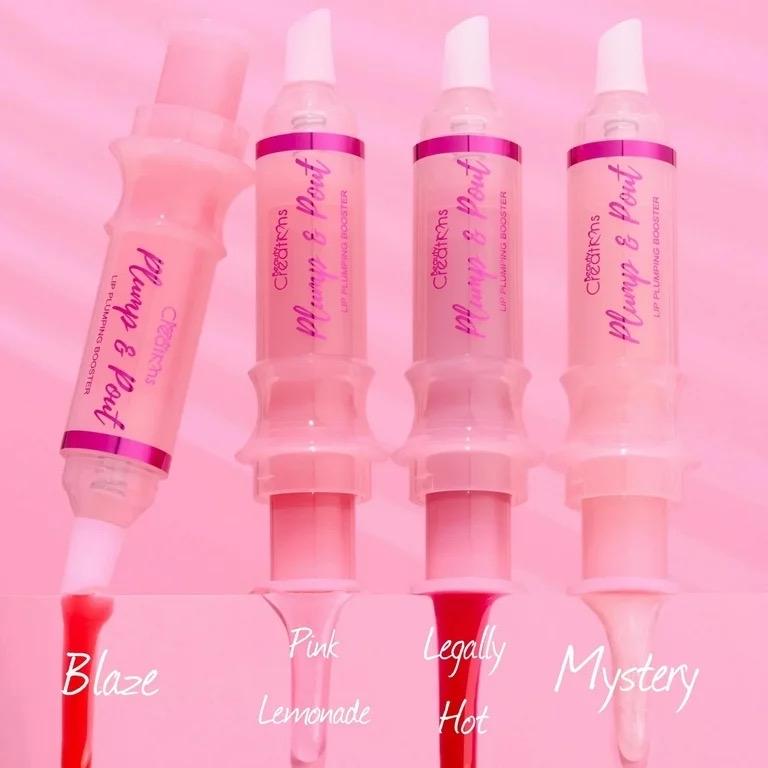 Mystery Plump & Pout Lip Plumping Booster Gloss Hydrating Lightweight Lipgloss  Glossy Lip plumper Moisturizing Lipstick Makeup Cosmetic Lip Care