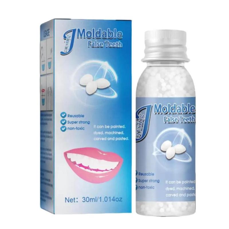 Moldable False Teeth – Shapeable Denture Repair Pellets for Broken Teeth & Missing Teeth | Perfect for Film, TV, & Cosplay TikTokShopBlackFriday