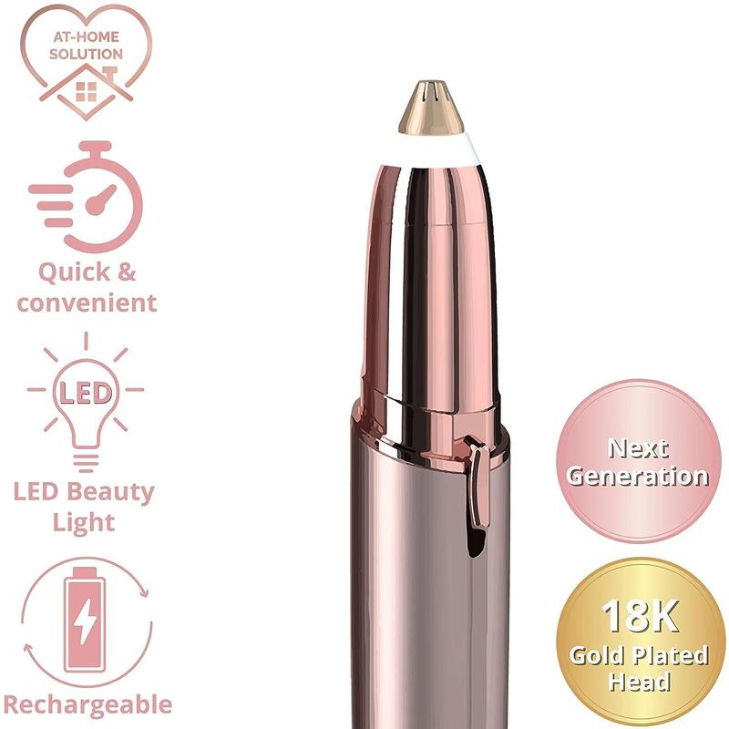 Portable Electric Eyebrow Trimmer, Summer Portable Electric Brow Shaping Tool for Women and Men