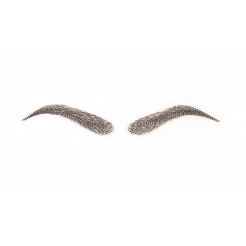 Real Hair Eyebrow Wigs. Style: Los Angeles Color: Dark Brown