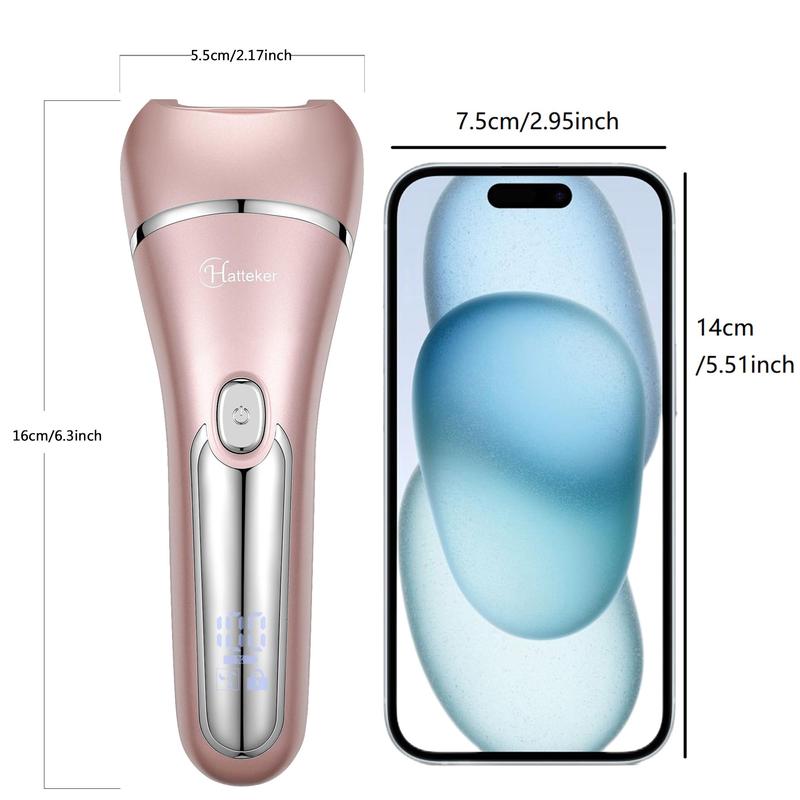 3-in-1 Electric Shaver for Women, 1 Set Electric Razor for Arm Leg Armpit Bikini, Cordless Rechargeable Hair Remover, Electric Epilator, Ipx7 Waterproof Wet & Dry Use, Christmas Gift, Fall Essentials, Ideal Winter Gift