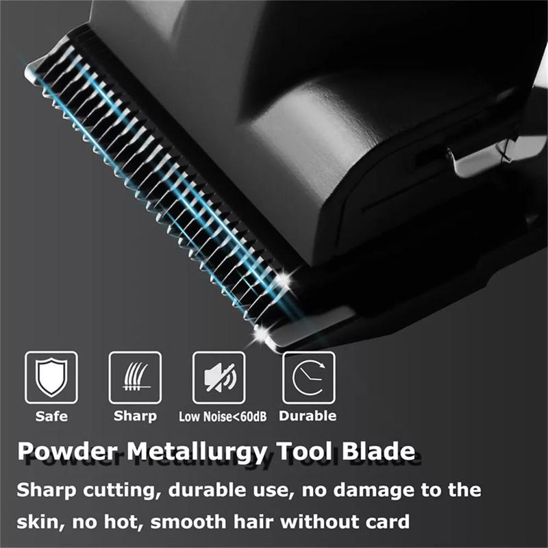 Kemei Professional Hair Clippers Trimmer Kit Men Cutting Machine Barber Salon US