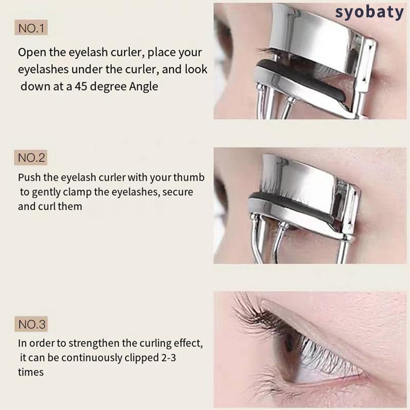 Professional Eyelash Styling Curler with Handle, Portable Eye Makeup Tool for Women, Summer Makeup Gift, Christmas Gift