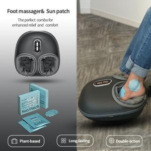 Foot Massager with herbal muscle relief Patch Perfect Massaging experience with relief foot black massage devices Adjustable Gift