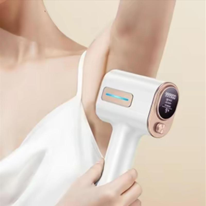 4 in 1 Laser Hair Removal Machine, 1 Box Us Plug 4 in 1 Laser Hair Removal Tool with Ice Cooling Care Function for Women, for Armpits Legs Arms Bikini Hair Removal, Epilator Hair, Hair Removal Kit, Depilator